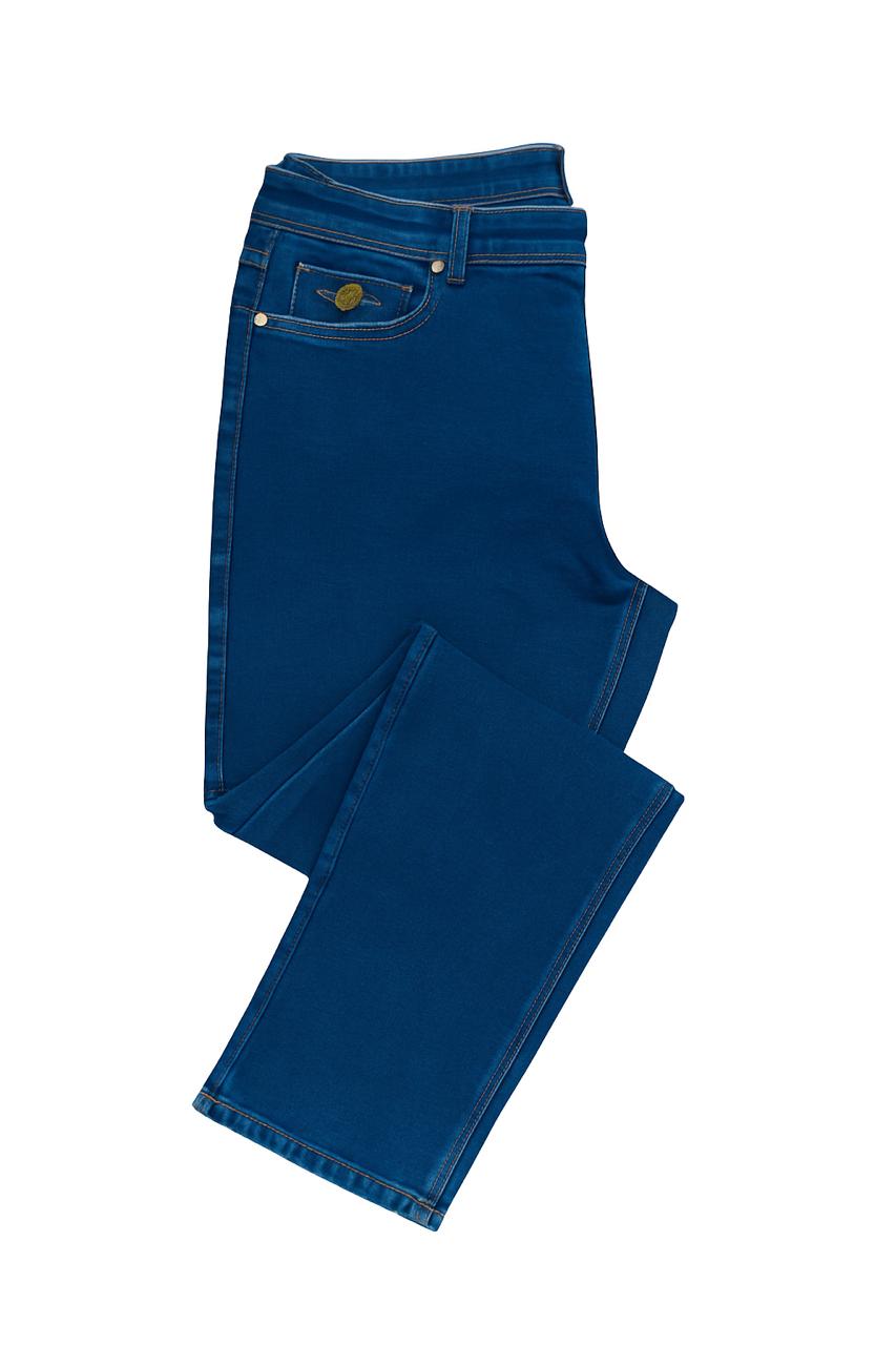 Men’s Slim Fit Stretch Denim Jeans – Classic Blue
