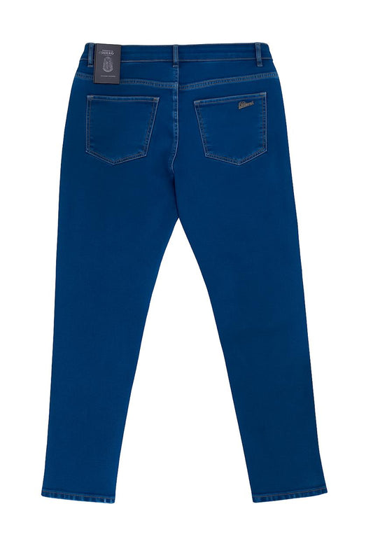 Men’s Slim Fit Stretch Denim Jeans – Classic Blue